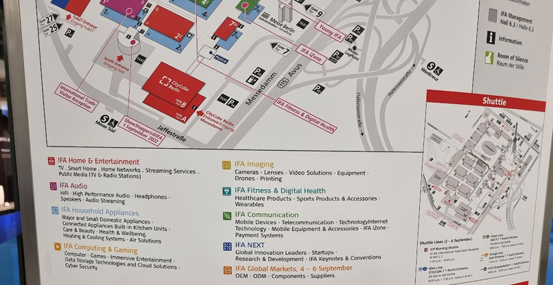 Ready, Set, Show - GO! אז מה מציגים בתערוכה? תשעה עולמות ואולמות מלאים: בידור ביתי, אודיו,.מכשירים ביתיים, מחשוב ומשחקים, הדמיה, בריאות, תקשורת, חדשנות והשוק הגלובלי.