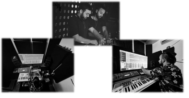 עוסק במוזיקה אלקטרונית, יחד עם אחיו, עמוק לתוך הלילה. דור בן חמו.