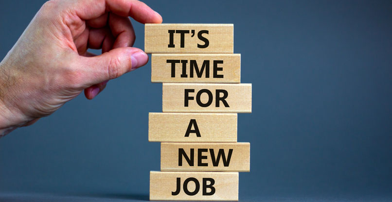 אנשים שהבינו שהגיע הזמן לעבודה חדשה.