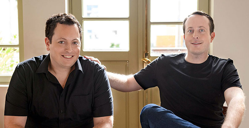 מייסדי טריגו, האחים דניאל (מימין) ומיכאל גבאי.