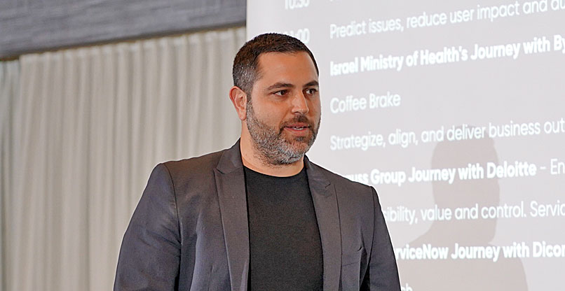 ניר בר לב, מנכ''ל סרוויס נאו ישראל.