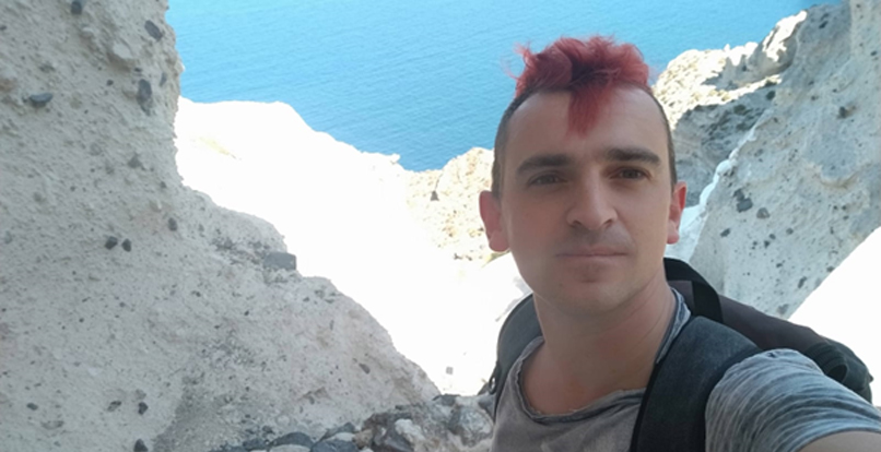 "מתפרע" עם צבעי שיער. ויטלי נוביצקי.