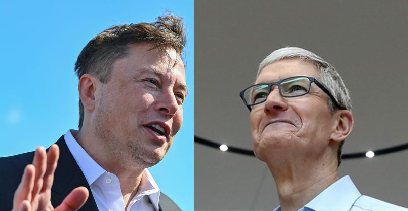 נשאל על פרסום ב-X בעידן של אילון מאסק. מנכ"ל אפל, טים קוק.