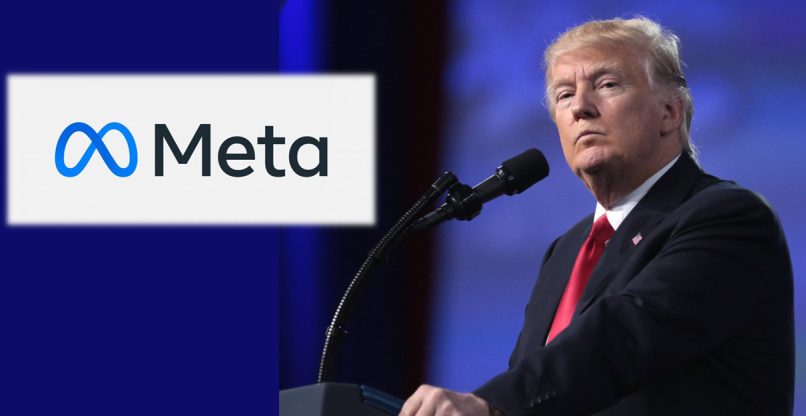 מטא הסירה את המגבלות עליו. נשיא ארה"ב לשעבר והמועד לנשיאות בהווה, דונלד טראמפ.