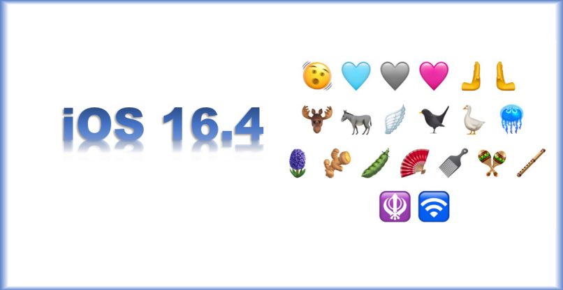 מכיל אימוג'ים חדשים. עדכון iOS 16.4 מבית אפל.