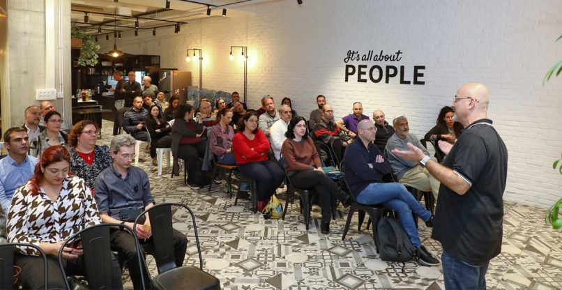 אירוע Talent TechMeet לקהילת ההיי-טק, שערכה קבוצת אמן.