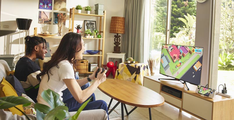 משחקים בקונסולת ROG Ally.