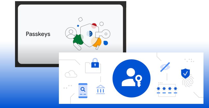 ברירת מחדל לכניסה לחשבונות גוגל. מפתחות-סיסמה.