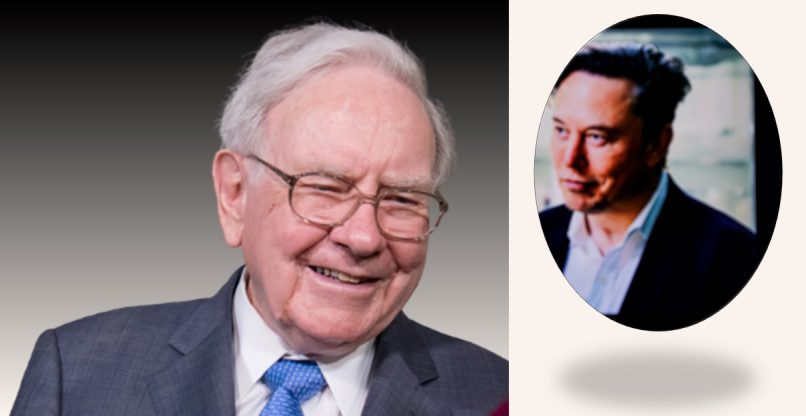 מתלהב מאילון מאסק. וורן באפט, יו"ר ברקשייר האתוויי.