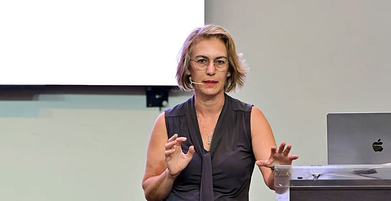 ליאורה שכטר, המנכ"לית הנכנסת של מתף, חברת המחשוב של הבנק הבינלאומי.