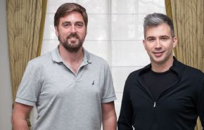 מימין: יבגני דיברוב ונדיר יזרעאל, מייסדי ארמיס.