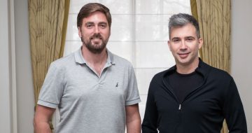 מימין: יבגני דיברוב ונדיר יזרעאל, מייסדי ארמיס.