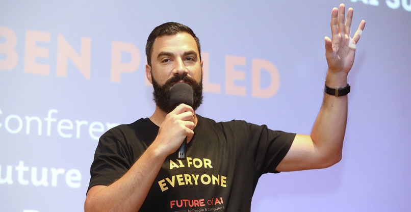 בן פלד, היוזם והמנכ"ל של כנס Future of AI.