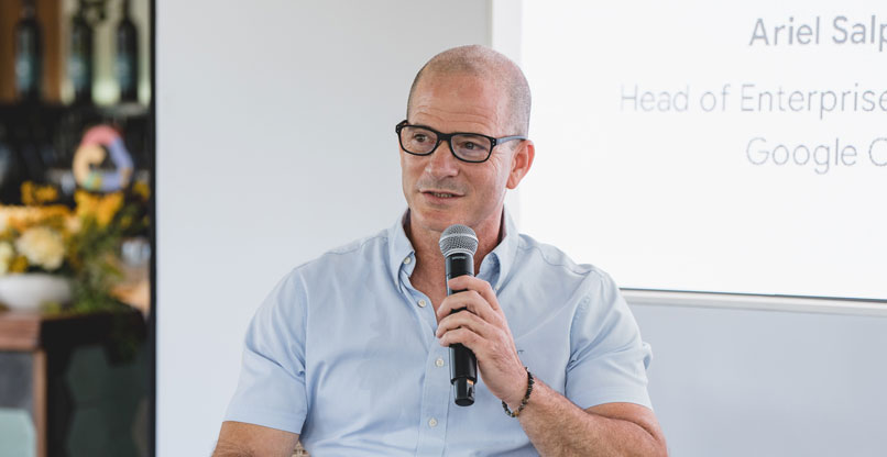 אריאל סלפטר, ראש תחום אנטרפרייז מסחרי בגוגל קלאוד.