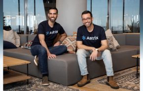 מייסדי אסטריקס. מימין: אלון ג'קסון, המנכ"ל, ועידן גור, סמנכ"ל הטכנולוגיות.