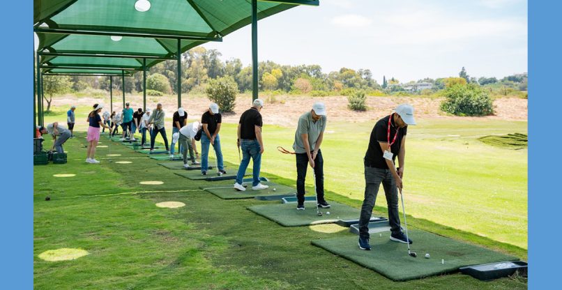 לומדים לשחק גולף בקיסריה, במפגש של היטאצ'י ונטרה וסיסקו.