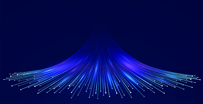 סיבים אופטיים במקום כבלי נחושת.