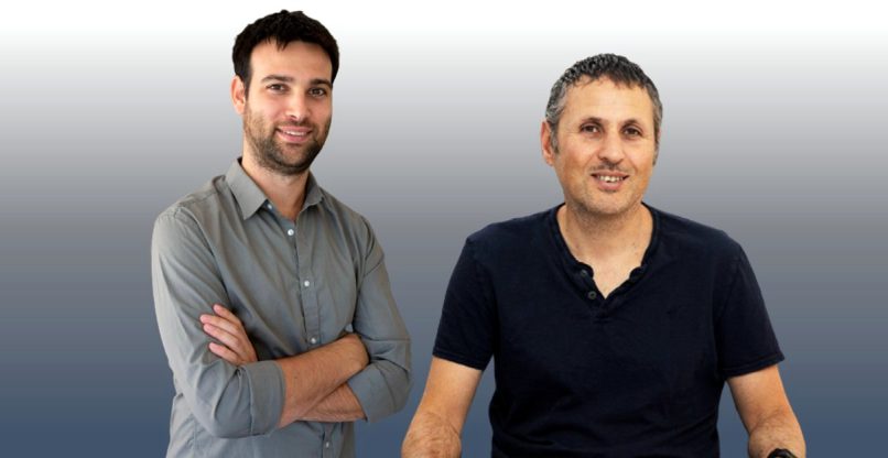 ממיסדיי החברה הזוכה. מימין לשמאל: יוני לוי, סמנכ"ל הטכנולוגיה, ויובל שפיר, המנכ"ל. אורבניקו