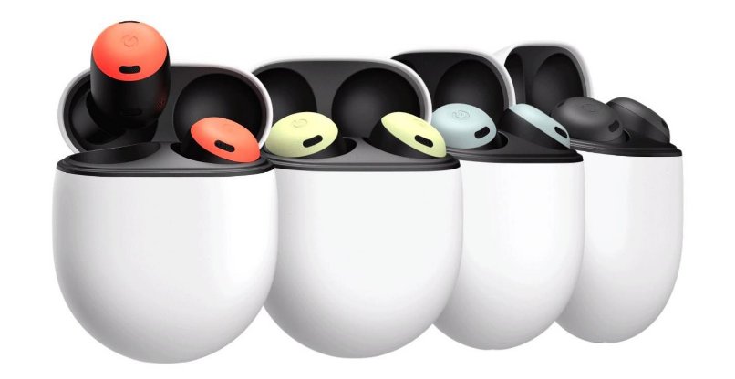 יוצעו בעוד שני צבעים, בהתאמה למכשירי הפיקבסל הבאים. Google Pixel Buds Pro.