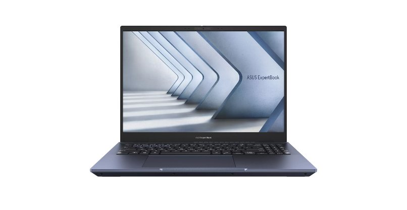 מסך גדול ומשטח ההקלדה - בהתאם. ExpertBook B5 OLED B5602CVA של אסוס.