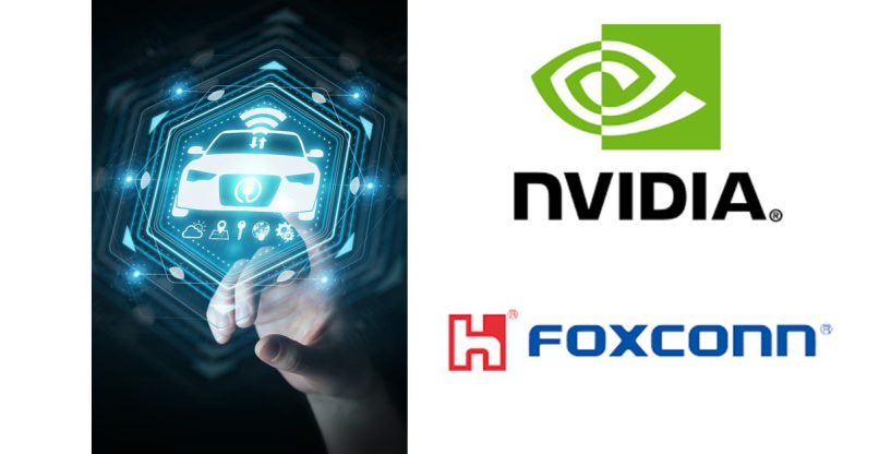 יפעלו יחד לקידום תחום הרכב האוטונומי. אנבידיה ופוקסקון.