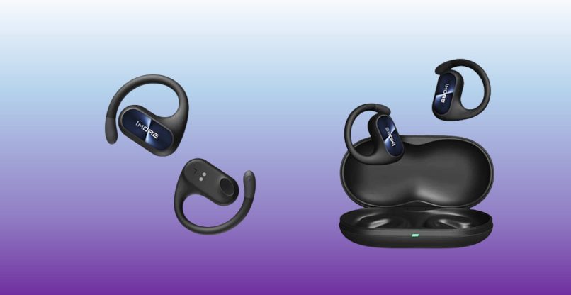 אוזניות אלחוטיות ללא אוזניות. Fit SE Open Earbuds S30 של 1MORE.