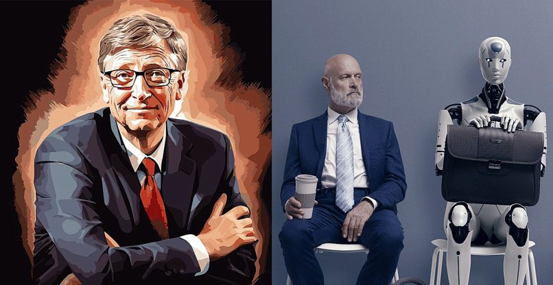 כולנו נלווה על ידי סוכני AI. ביל גייטס.