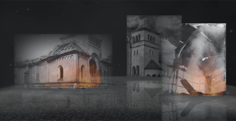 מתוך הסרטון על ליל הבדולח.