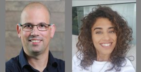 מימין: רונית מלר, סמנכ"לית הכספים, ועידו ספראי, סמכ"ל מחקר ופיתוח - בוקאוויי.