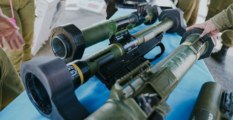 כלי נשק שפותחו בחטיבה.