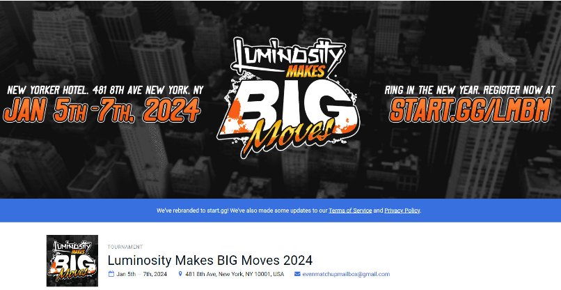טורניר הגיימינג שממנו הוחרם חסון. Luminosity Makes BIG Moves 2024.