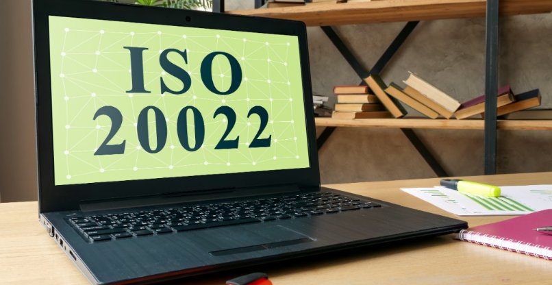 ISO 20022 - תקן בינלאומי להחלפת מסרים מקוונים בין מוסדות פיננסיים באמצעות SWIFT. 