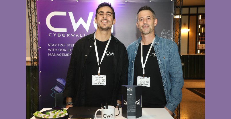 אמיר מיטווך וניב ביאזי, מייסדי CWG, בכנס הסייבר ICS CyberSec⁸ 2024.