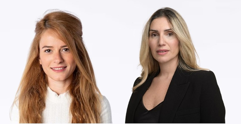 מימין: לילך צלח-כהן, מנהלת אגף לקוחות בבזק בינלאומי, רויטל אוחיון, מנכ"לית טרנד מיקרו ישראל.