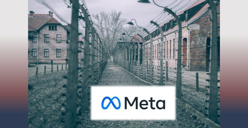 מאפשרת, לכאורה, להכחשת שואה להופיע בפלטפורמות שלה. מטא.