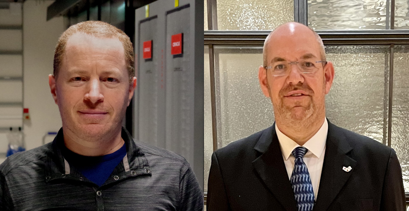 מימין: רמי מלאכי ומשה הגאי.