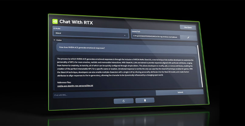 Chat with RTX - הצ'טבוט החדש של אנבידיה.