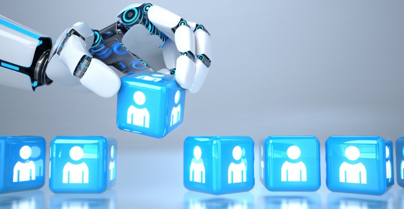 יכולה לסייע לארגון בתהליכי גיוס עובדים. AI.