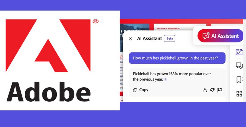 השיקה כלי AI המומחה במסמכי PDF. אדובי.