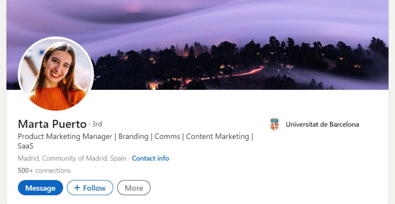 מינפה את לינקדאין וטכנולוגיית וידיאו לחיפוש עבודה. מרתה פוארטו.