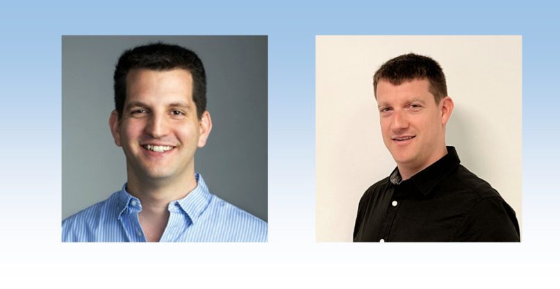 מימין לשמאל: עידו גפן, סמנכ"ל מוצר ו-Customer Success; ואמיר שקד, סמנכ"ל מחקר ופיתוח. אואזיס סקיוריטי.