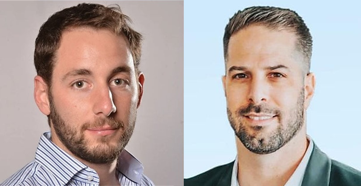 מימין לשמאל: ניר כמון, מנהל הפעילות הטכנית בישראל ומזרח אירופה, וערן אברגל, מנהל טריטוריה ישראל ומזרח אירופה. One Identity.