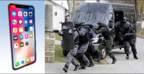 פרצו לבית בגלל איתור לא נכון של iPhone. שוטרי היחידה המיוחדת ללוחמה בטרור.