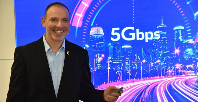 מכריז 5G Max - הרשת החדשה של פלאפון. אילן סיגל, מנכ"ל פלאפון.