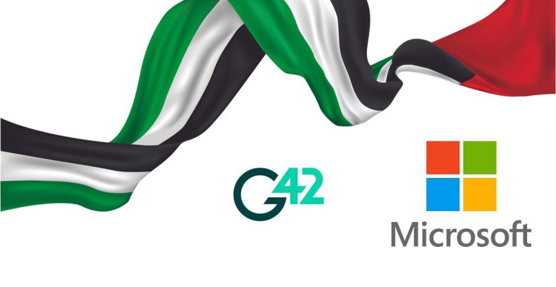 מיקרוסופט תשקיע בה 1.5 מיליארד דולר. G42 מאיחוד האמירויות.
