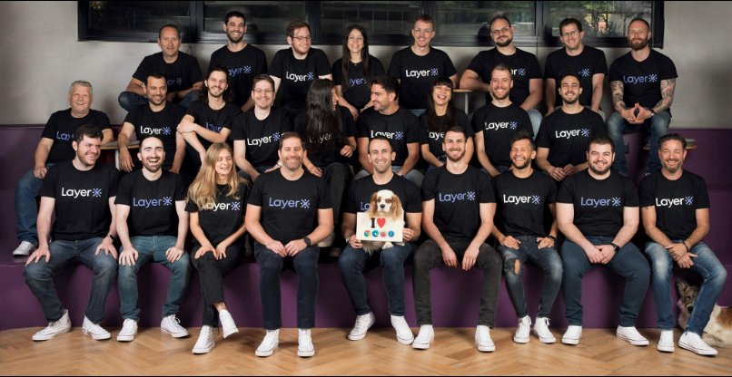 צוות הסטארט-אפ LayerX, שגייס 26 מיליון ד'.