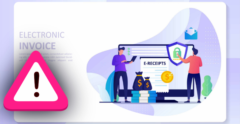 מסכנות אתכם. חשבוניות אלקטרוניות מזויפות.