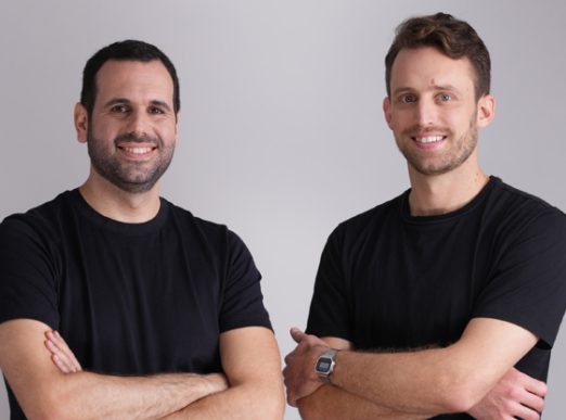 מייסדי אואזיס. מימין: דני בריקמן ועמית צימרמן.