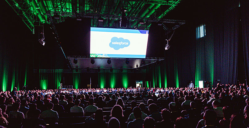 האירוע של סיילספורס, אתמול (ג').