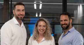 מייסדי Sensi.AI. מימין: נבו אלמלם, רומי גובס ואלון ברנר.